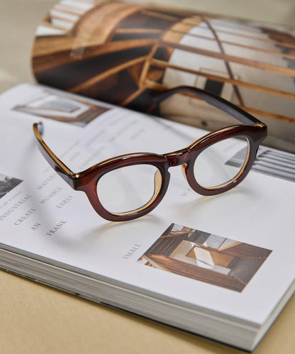 <網紅聯名>【THE PAUSE】寬邊眼鏡