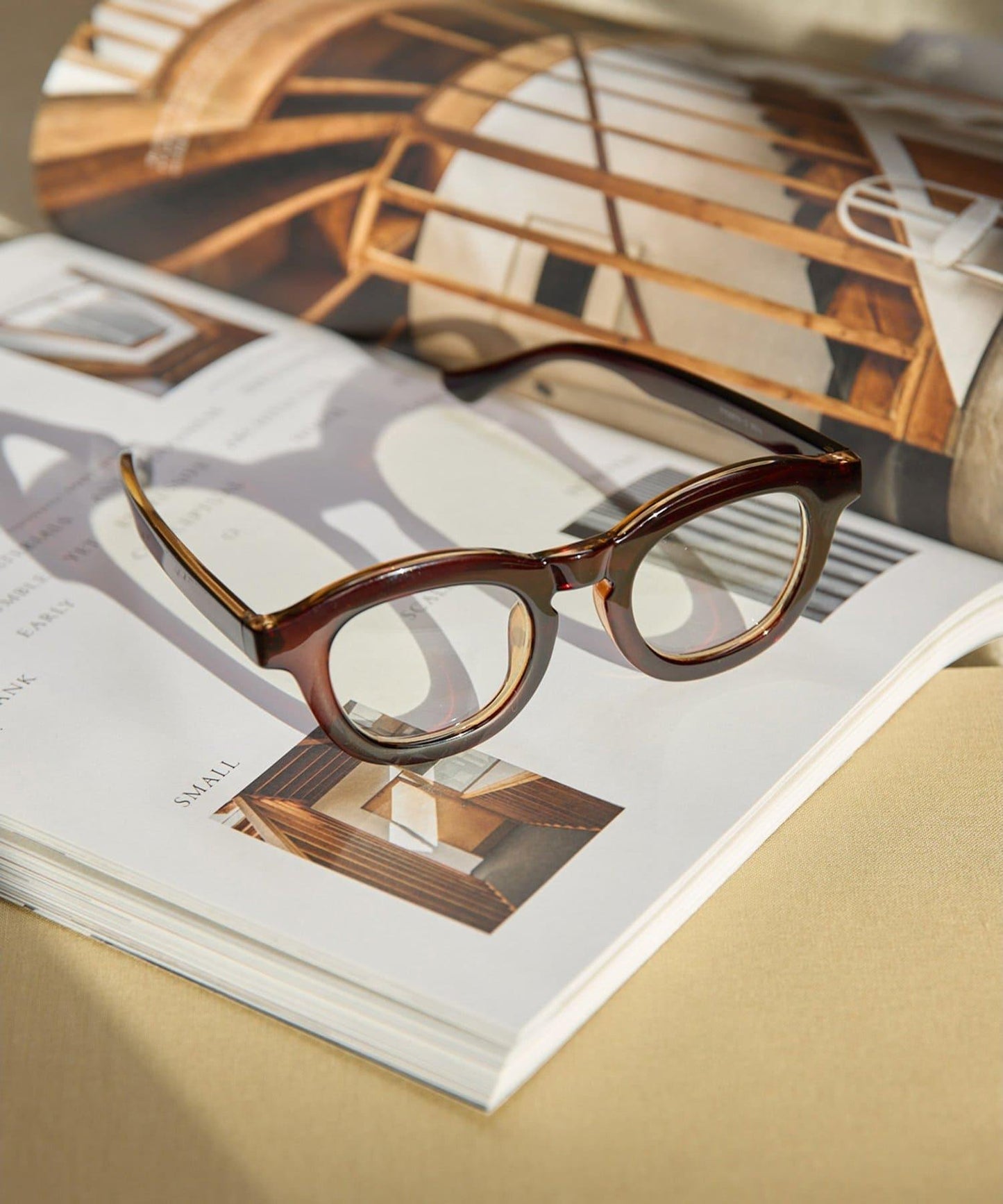 <網紅聯名>【THE PAUSE】寬邊眼鏡