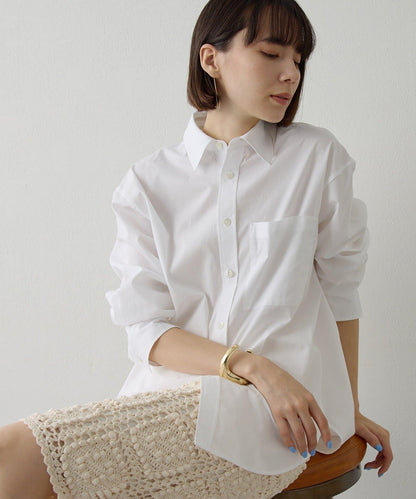 <インフルエンサーコラボ>寬鬆襯衫