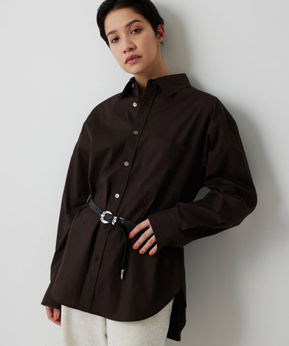 <インフルエンサーコラボ>寬鬆襯衫