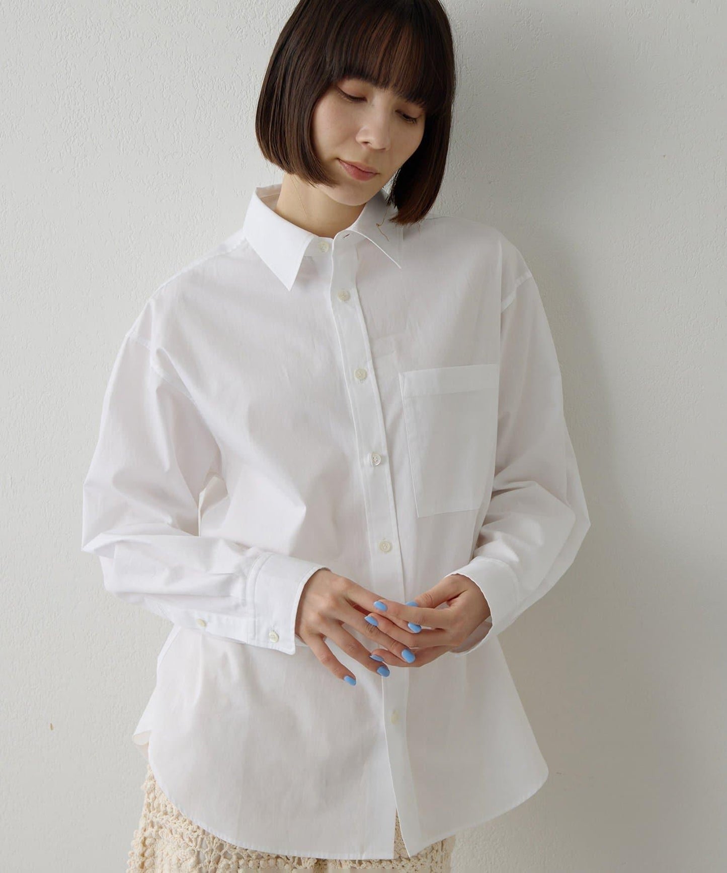<インフルエンサーコラボ>寬鬆襯衫