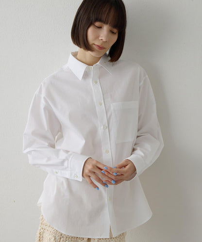 <インフルエンサーコラボ>寬鬆襯衫