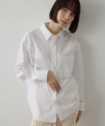 <インフルエンサーコラボ>寬鬆襯衫