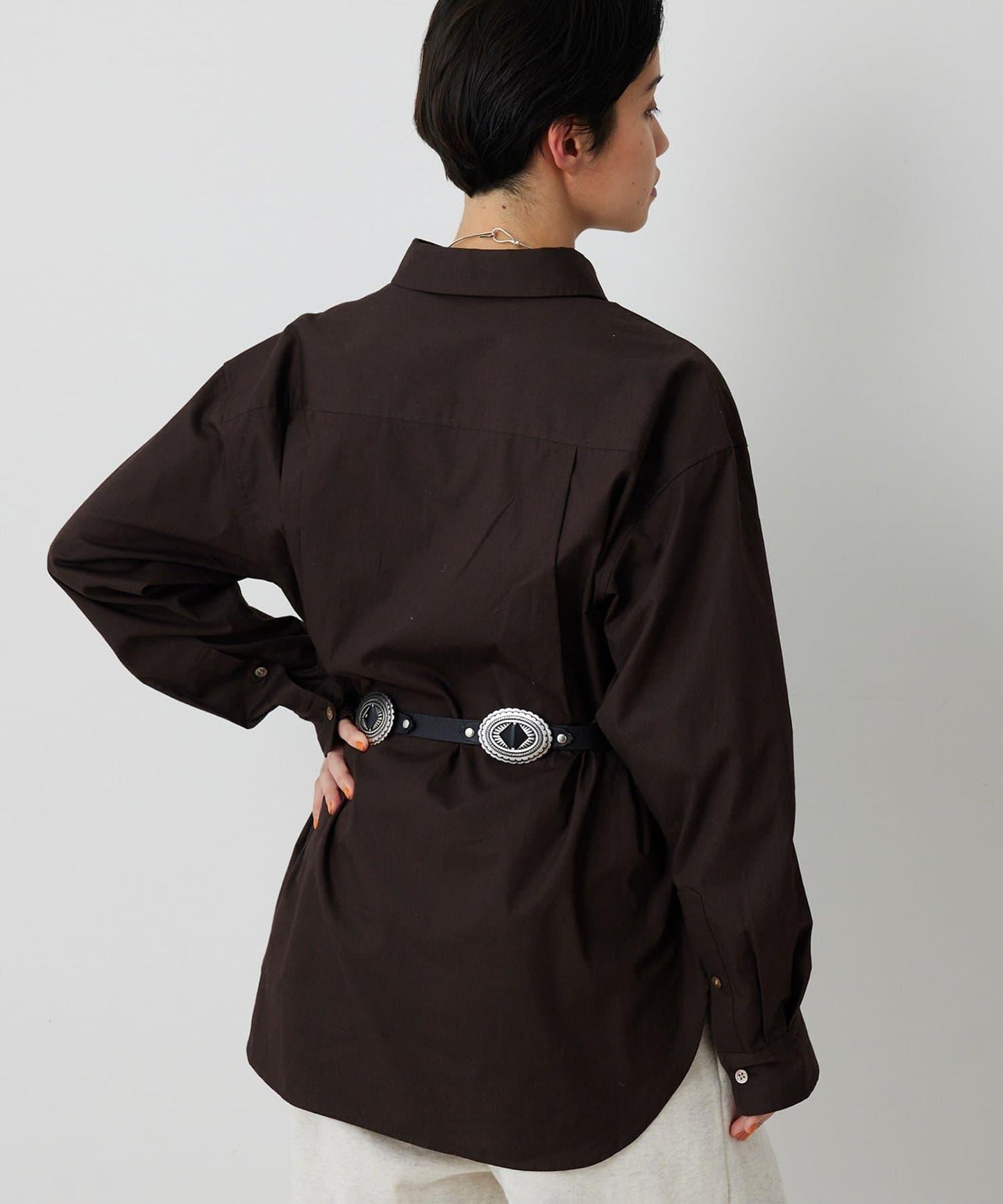 <インフルエンサーコラボ>寬鬆襯衫