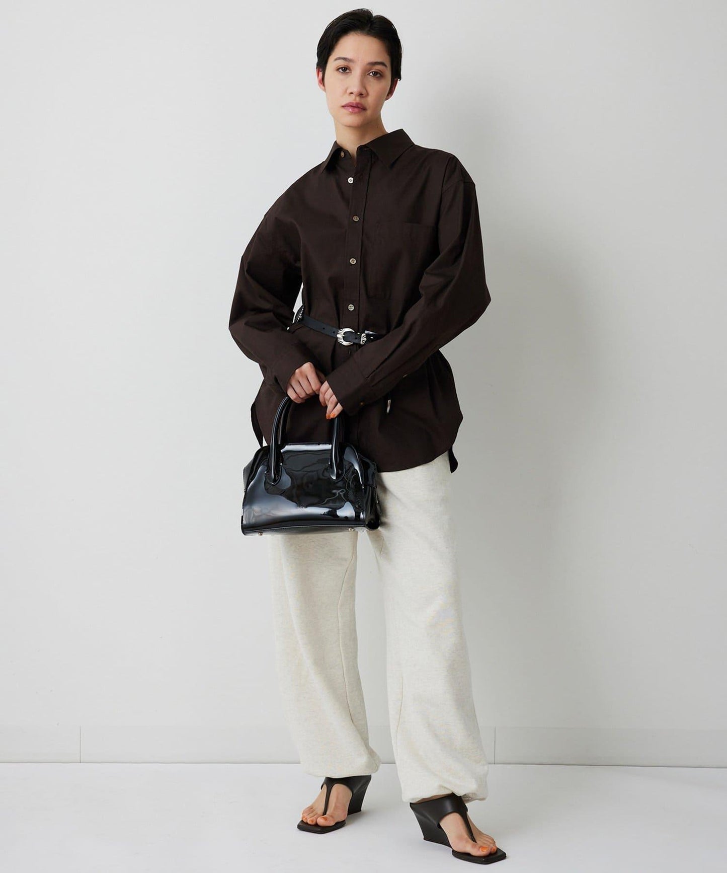 2way毛圈面料 褲子