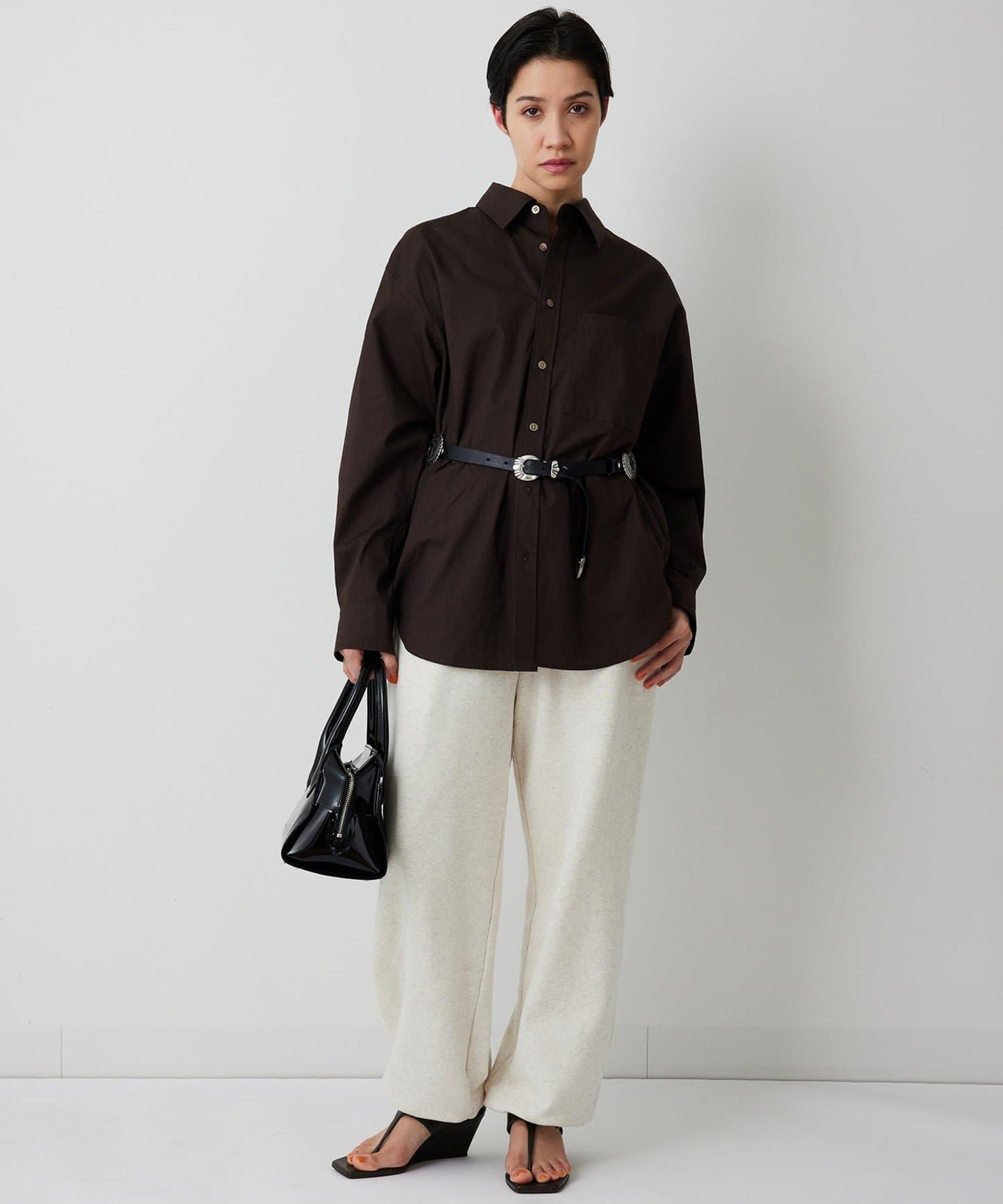 <インフルエンサーコラボ>寬鬆襯衫