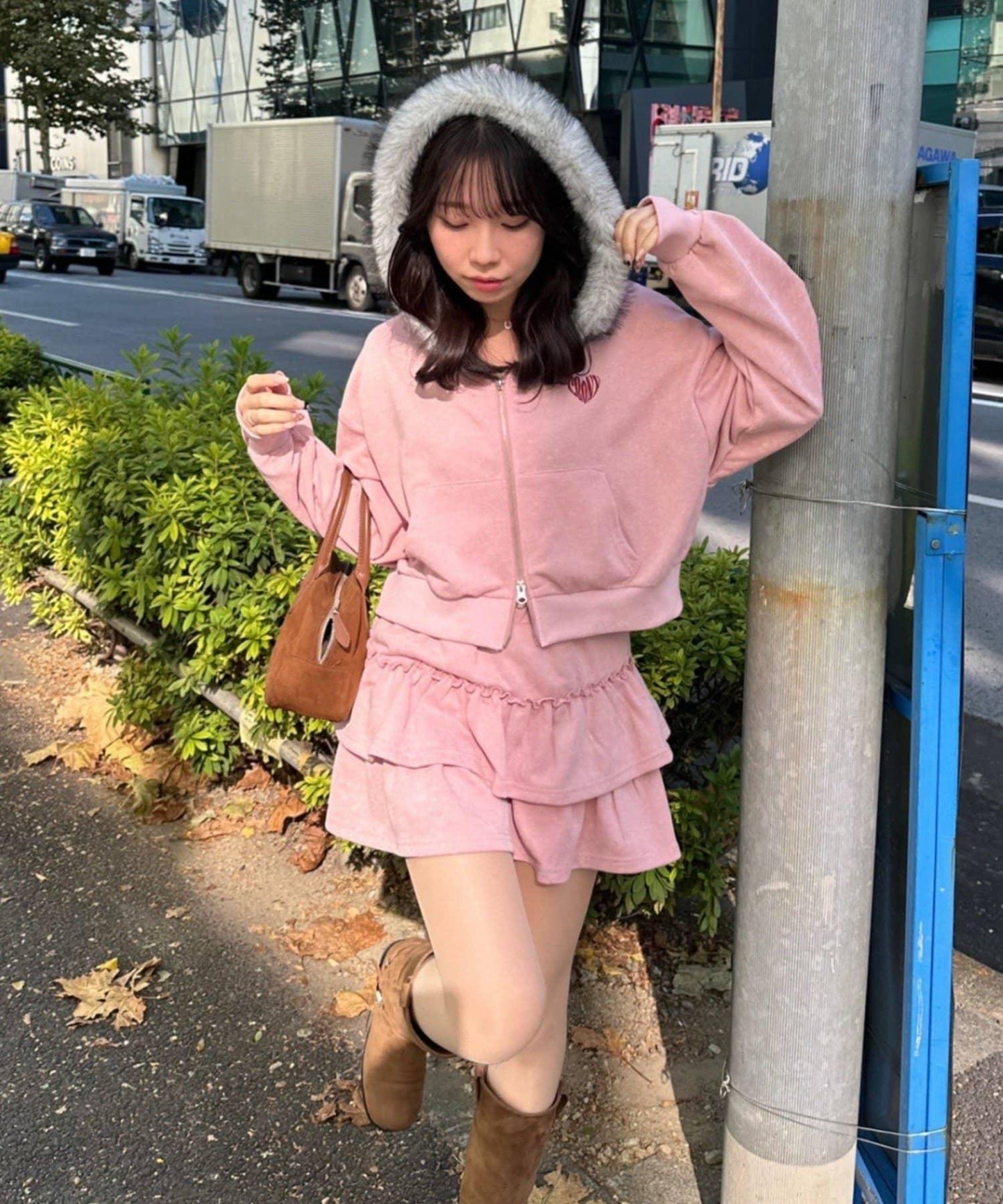 春季必買！【RMAF】仿舊色連帽毛絨衛衣