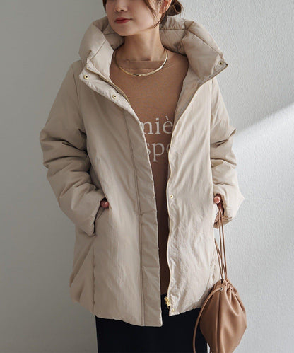 加厚立領羽絨夾克