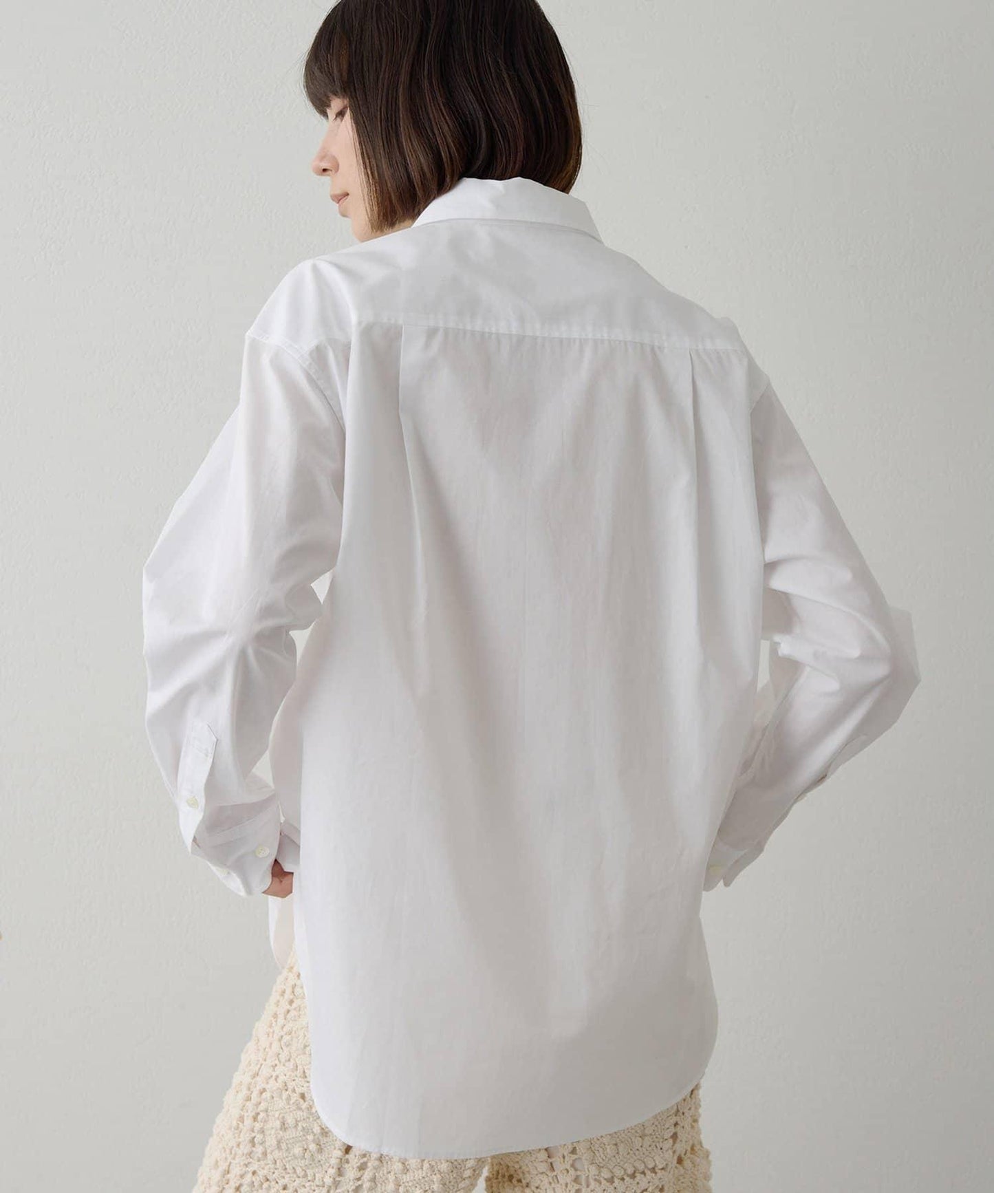 <インフルエンサーコラボ>寬鬆襯衫