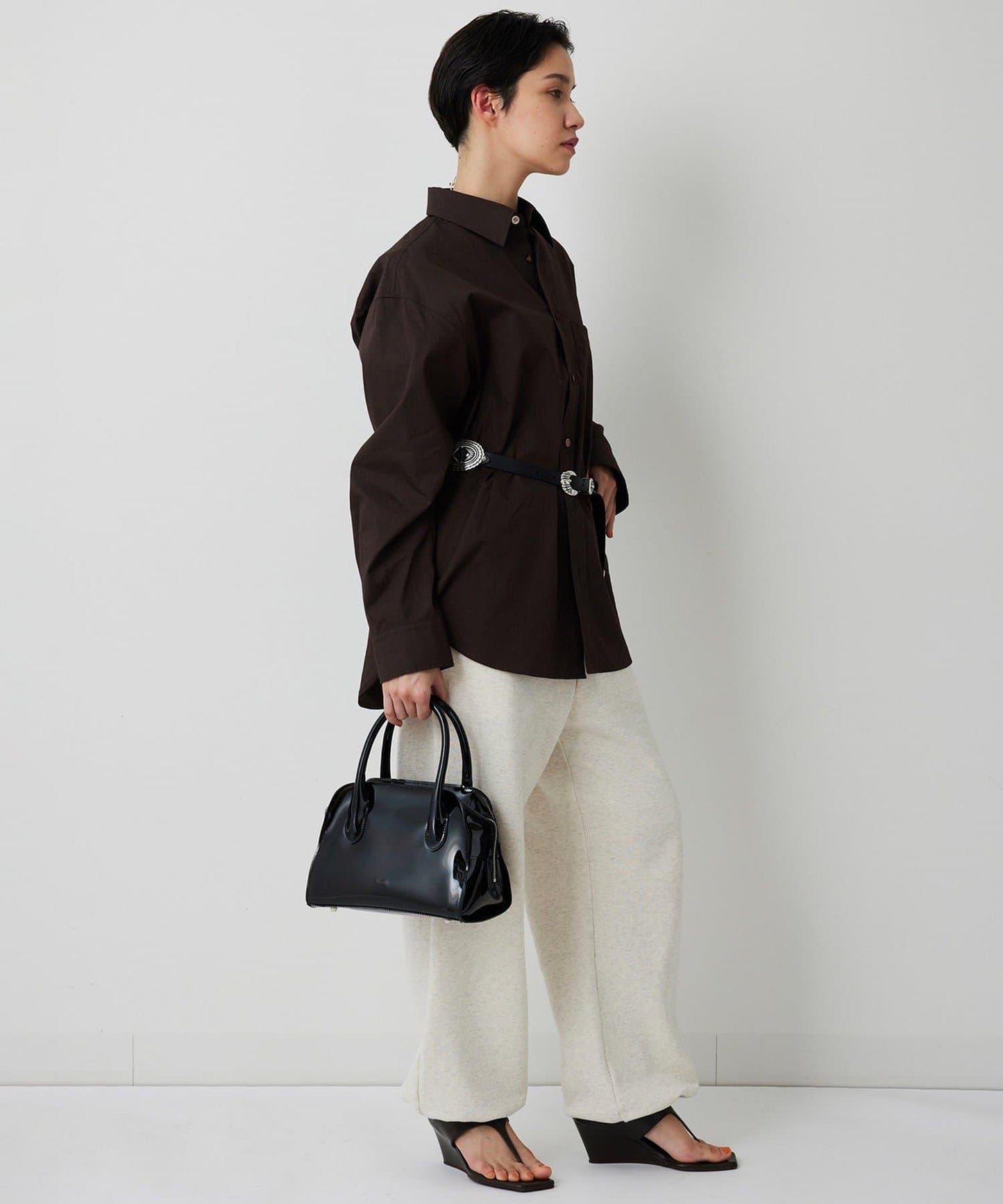 <インフルエンサーコラボ>寬鬆襯衫