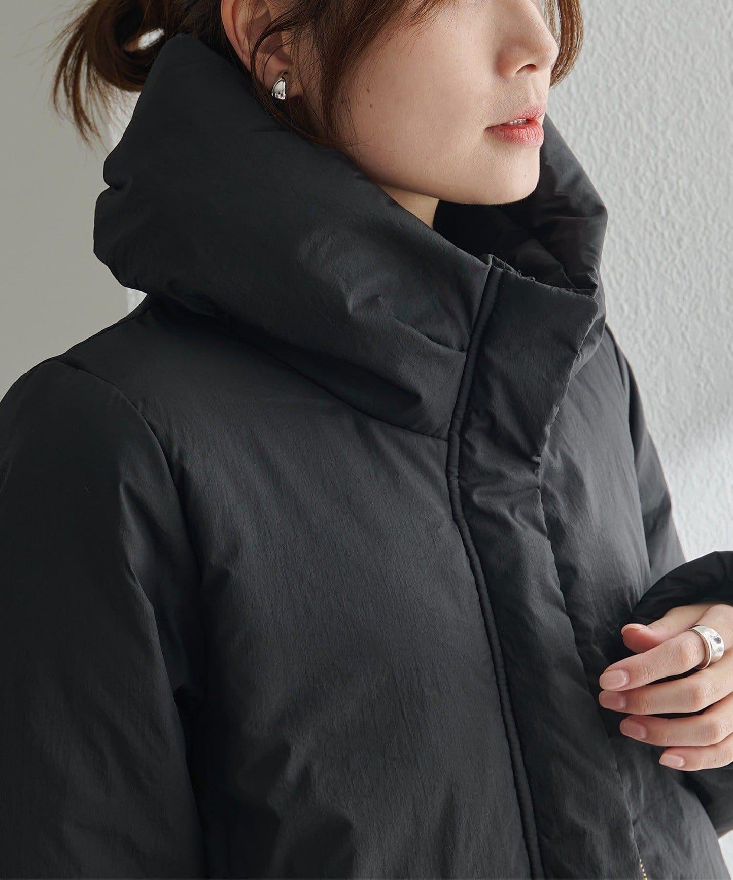 加厚立領羽絨夾克