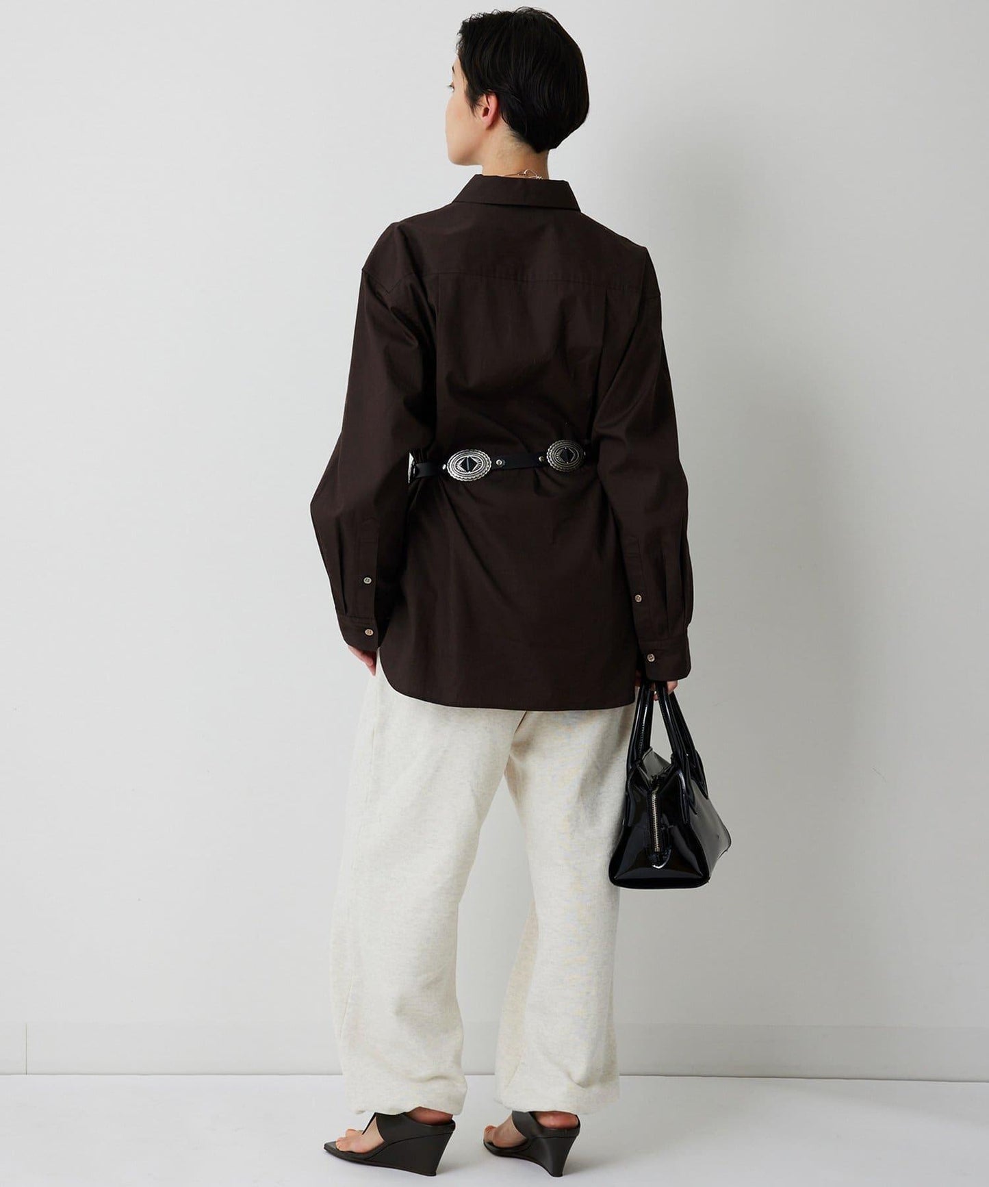 <インフルエンサーコラボ>寬鬆襯衫