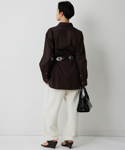 <インフルエンサーコラボ>寬鬆襯衫