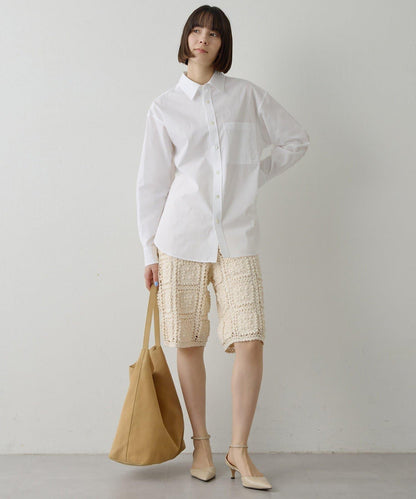 <インフルエンサーコラボ>寬鬆襯衫