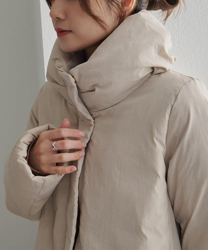 加厚立領羽絨夾克