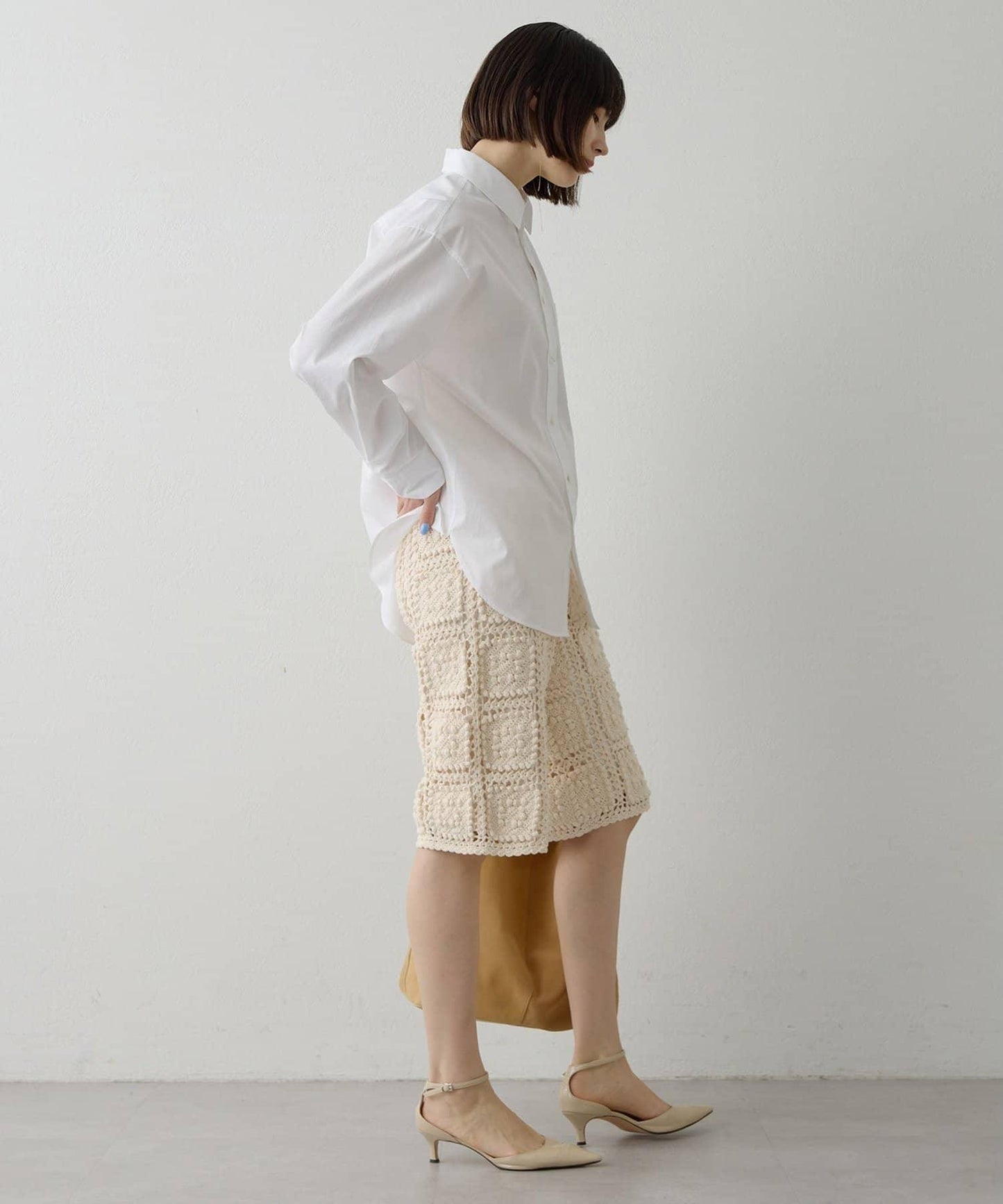 <インフルエンサーコラボ>寬鬆襯衫