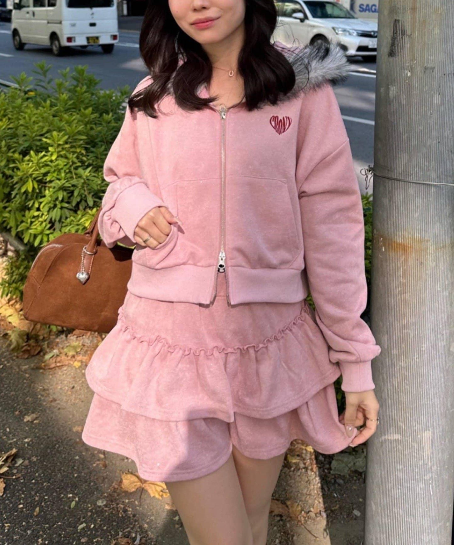 春季必買！【RMAF】仿舊色連帽毛絨衛衣