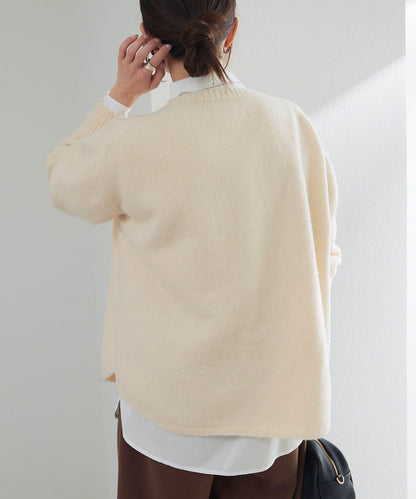 logo刺繡針織套頭衫