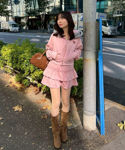 春季必買！【RMAF】仿舊色連帽毛絨衛衣