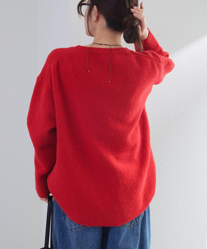 logo刺繡針織套頭衫