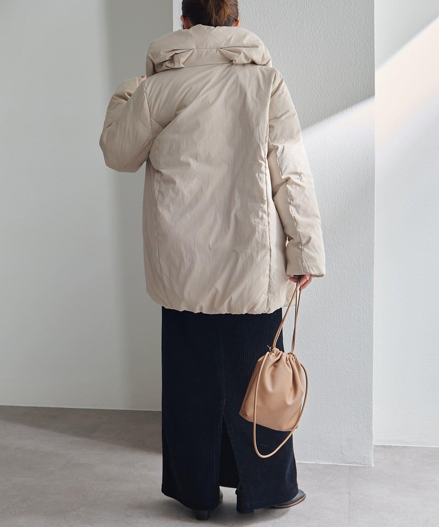 加厚立領羽絨夾克