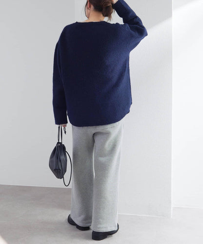 logo刺繡針織套頭衫