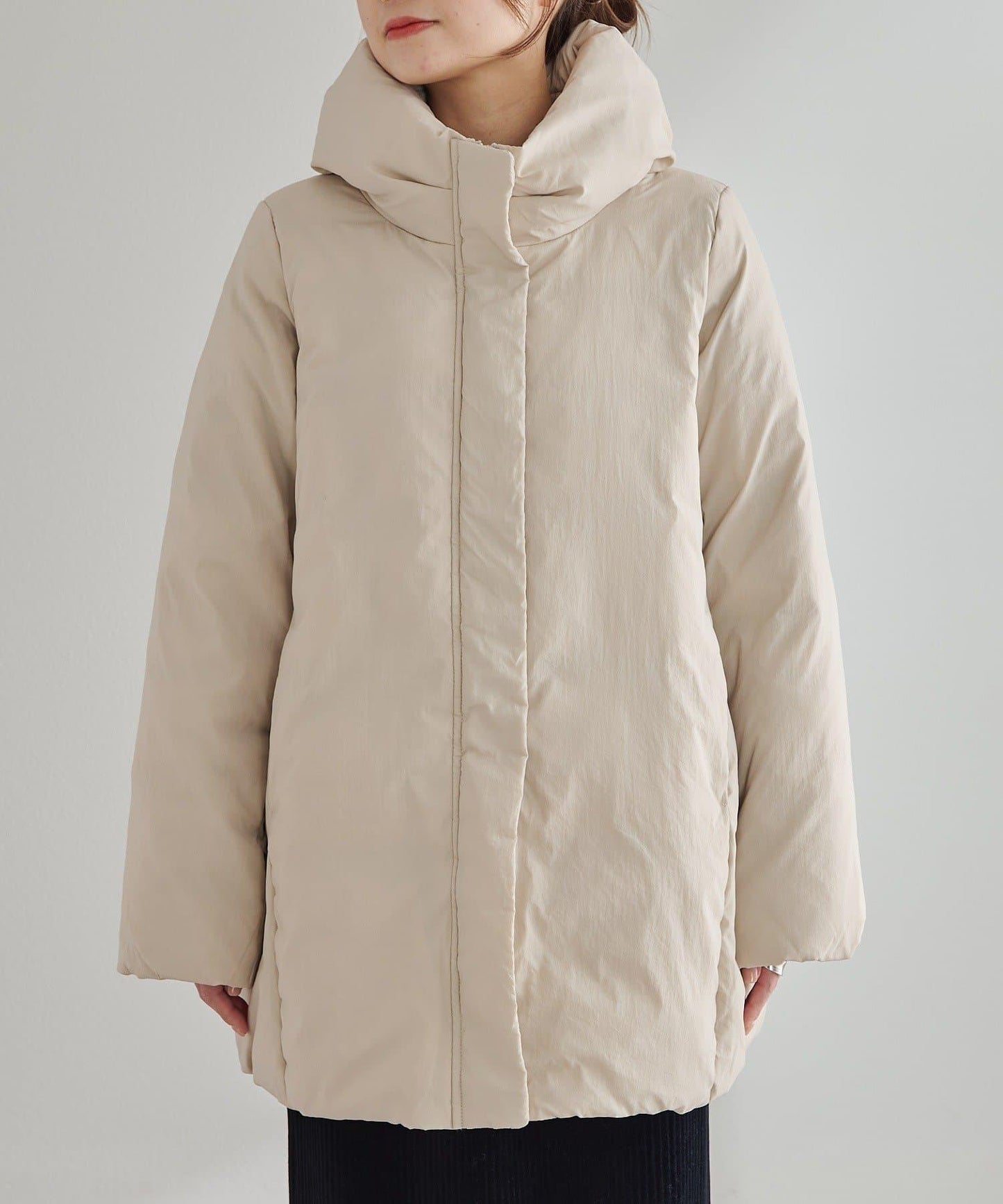 加厚立領羽絨夾克