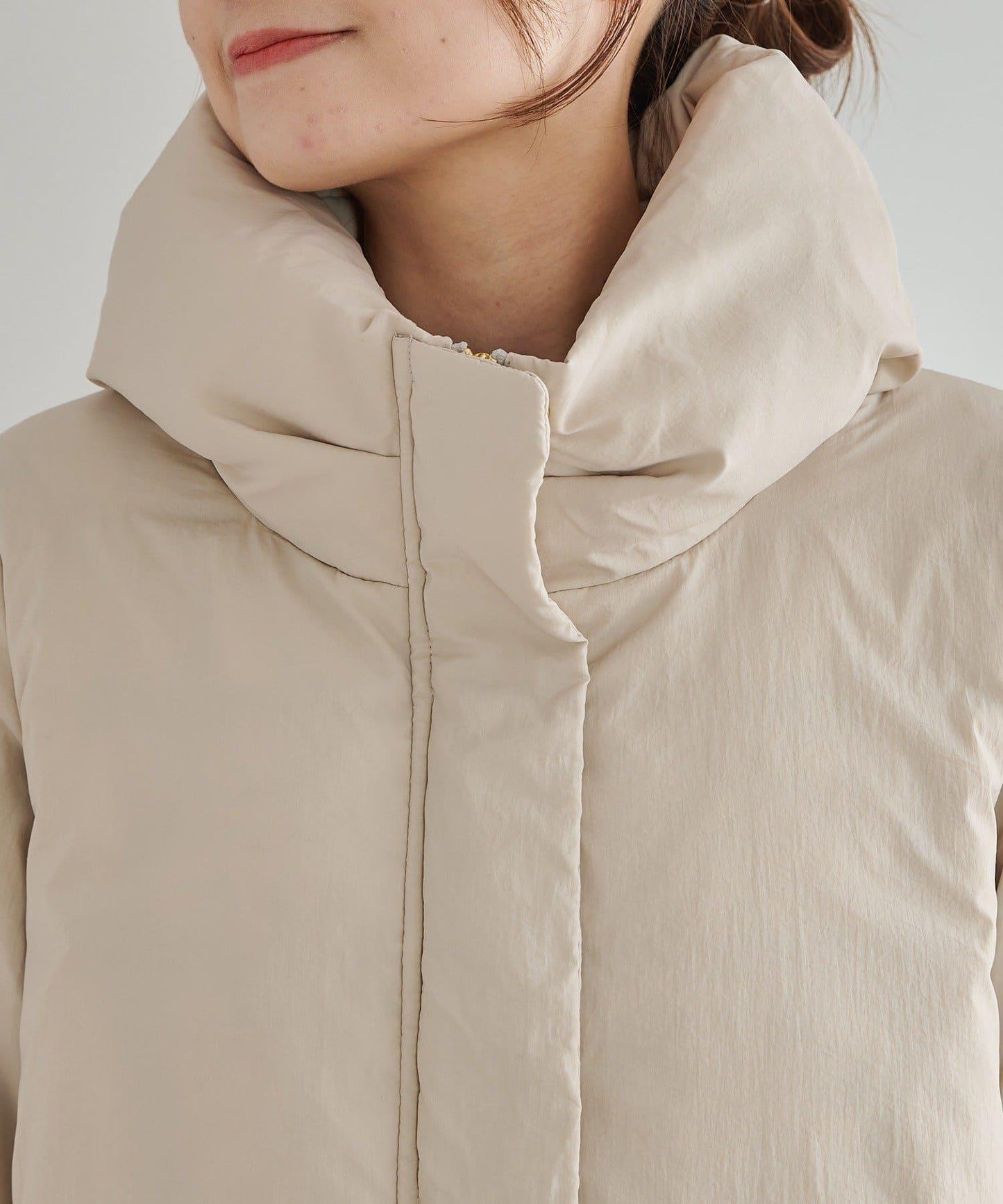 加厚立領羽絨夾克