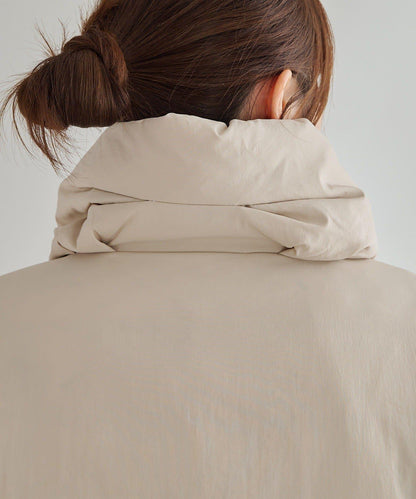 加厚立領羽絨夾克