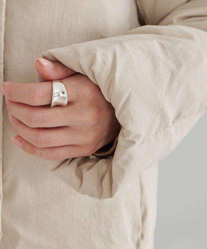 加厚立領羽絨夾克