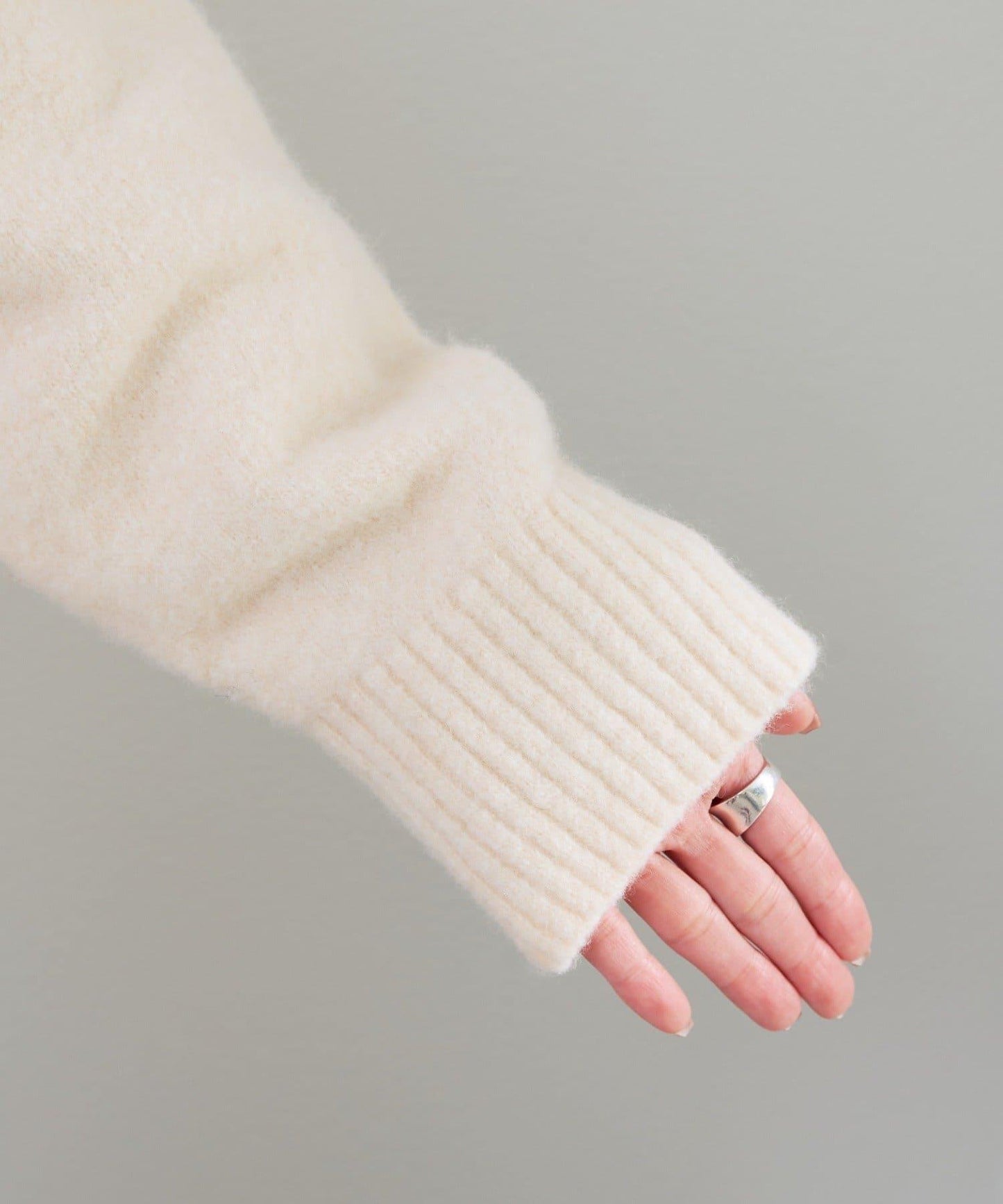 logo刺繡針織套頭衫