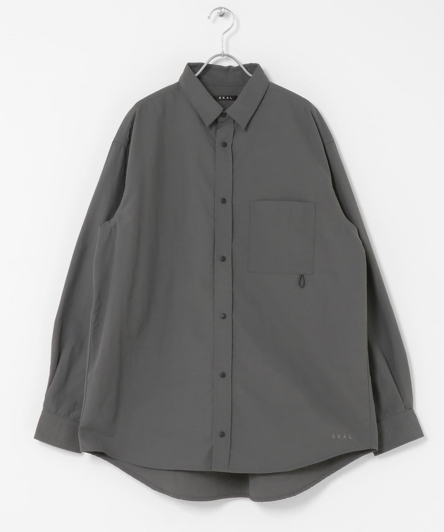 UR TECH尼龍塔夫綢長袖襯衫