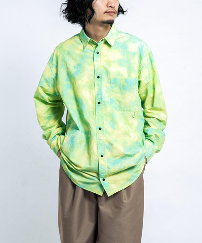 UR TECH尼龍塔夫綢長袖襯衫