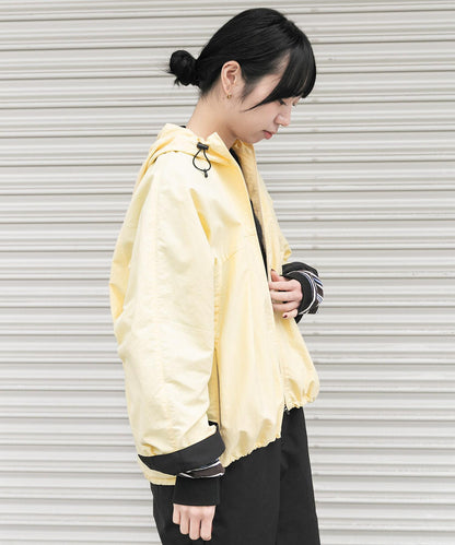UR TECH尼龍塔夫綢拉鍊外套