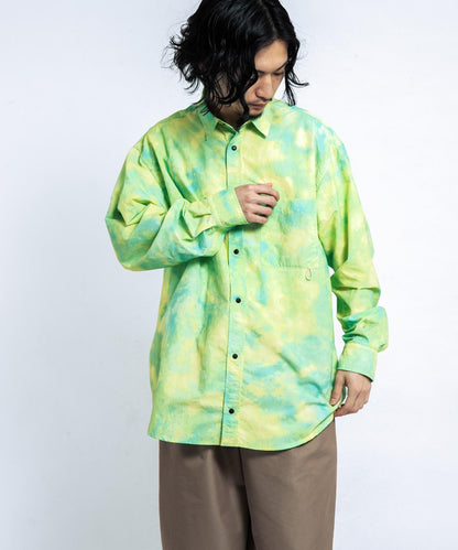 UR TECH尼龍塔夫綢長袖襯衫