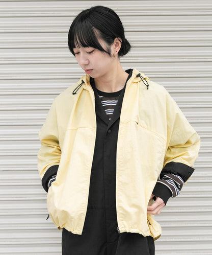 UR TECH尼龍塔夫綢拉鍊外套