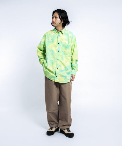 UR TECH尼龍塔夫綢長袖襯衫