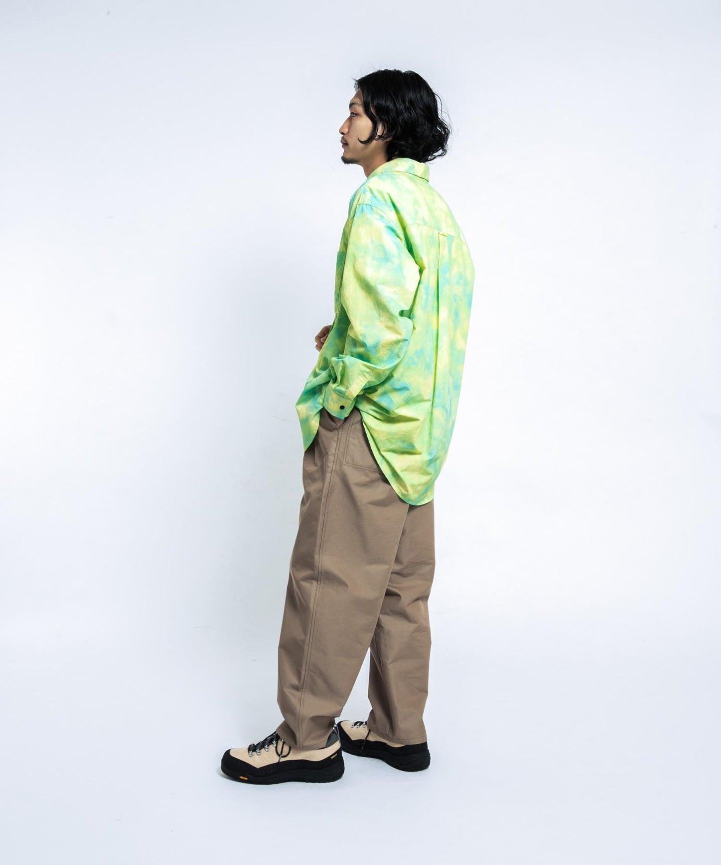 UR TECH尼龍塔夫綢長袖襯衫