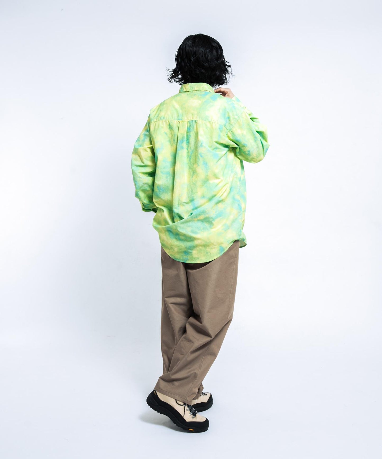 UR TECH尼龍塔夫綢長袖襯衫