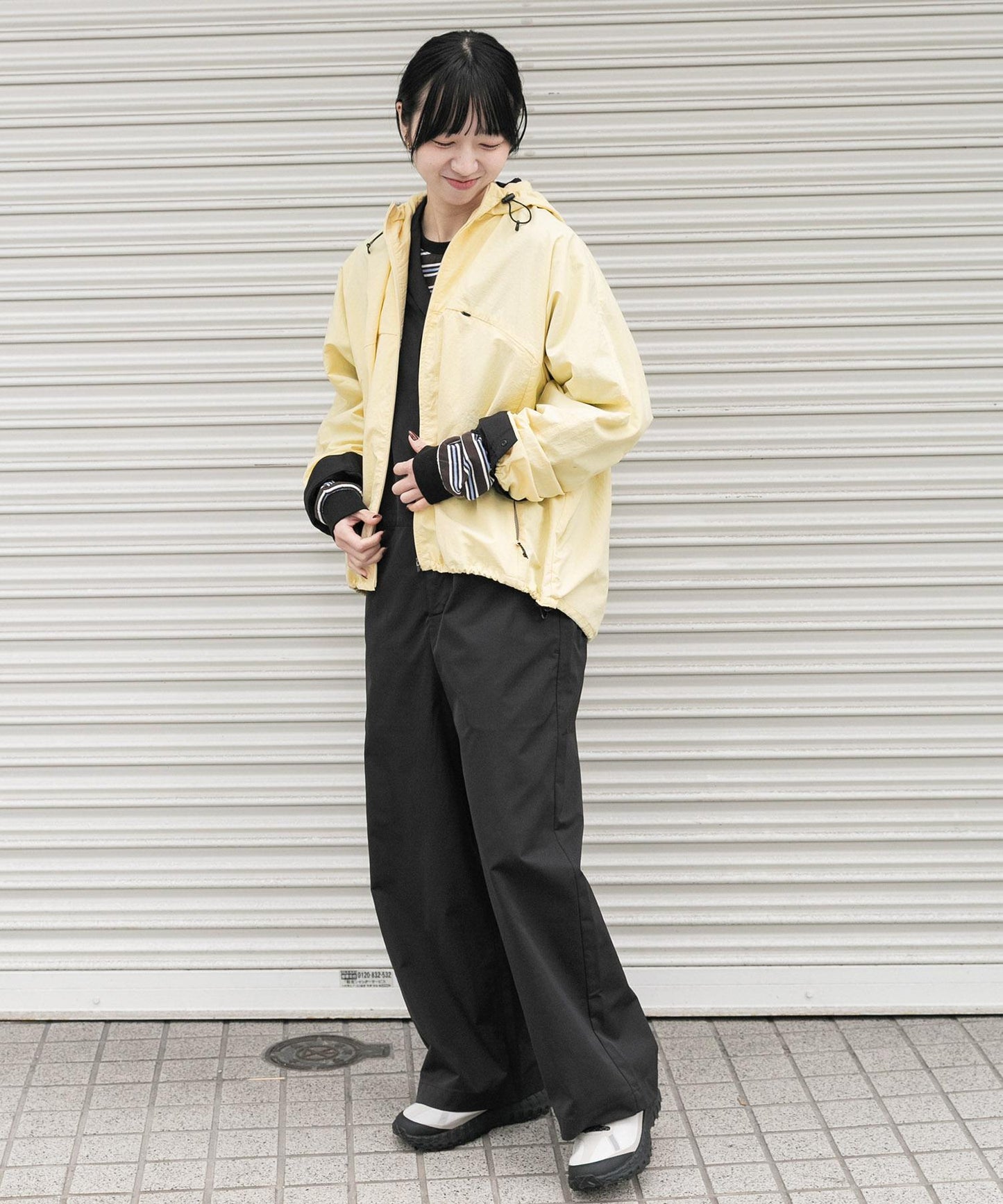 UR TECH尼龍塔夫綢拉鍊外套