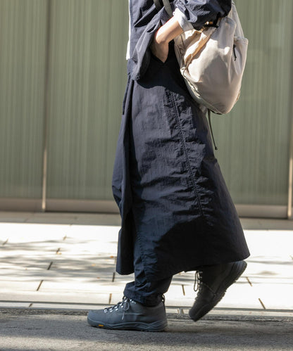 UR TECH尼龍塔夫綢裹身風半身裙