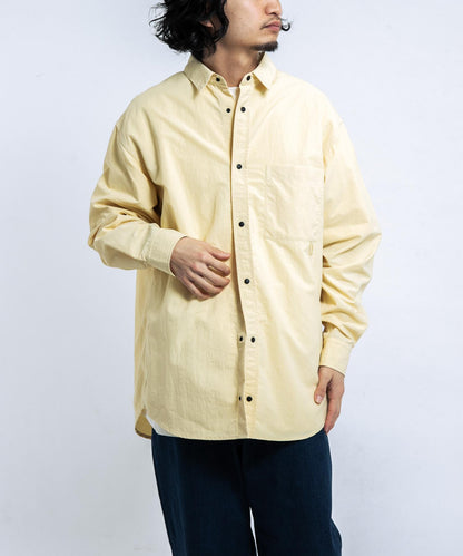 UR TECH尼龍塔夫綢長袖襯衫