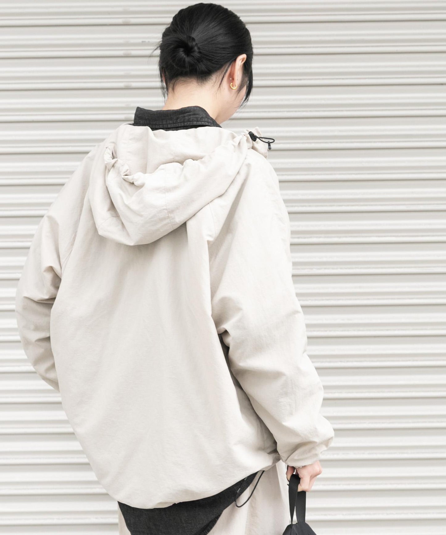 UR TECH尼龍塔夫綢拉鍊外套