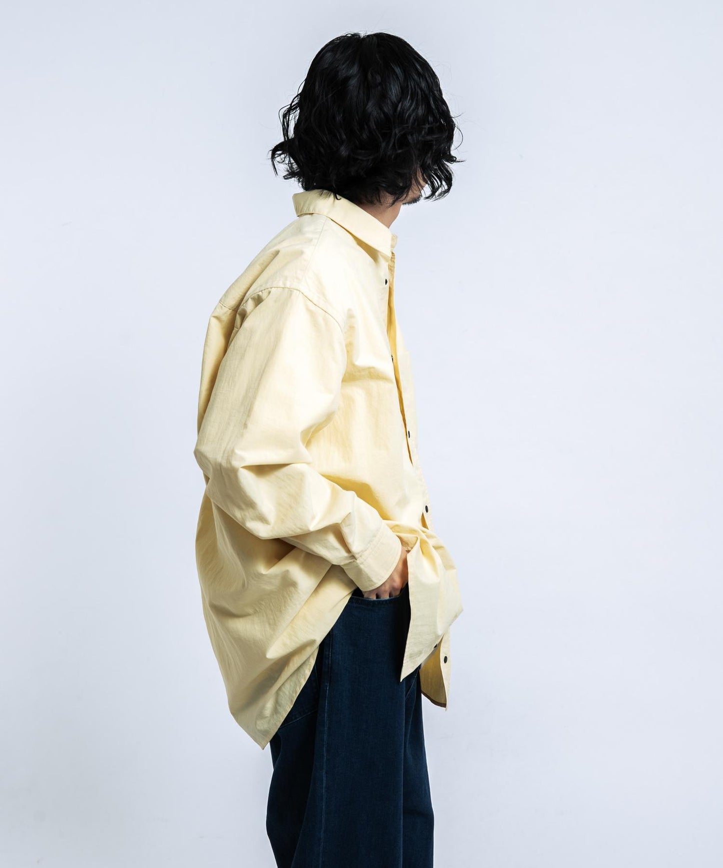 UR TECH尼龍塔夫綢長袖襯衫