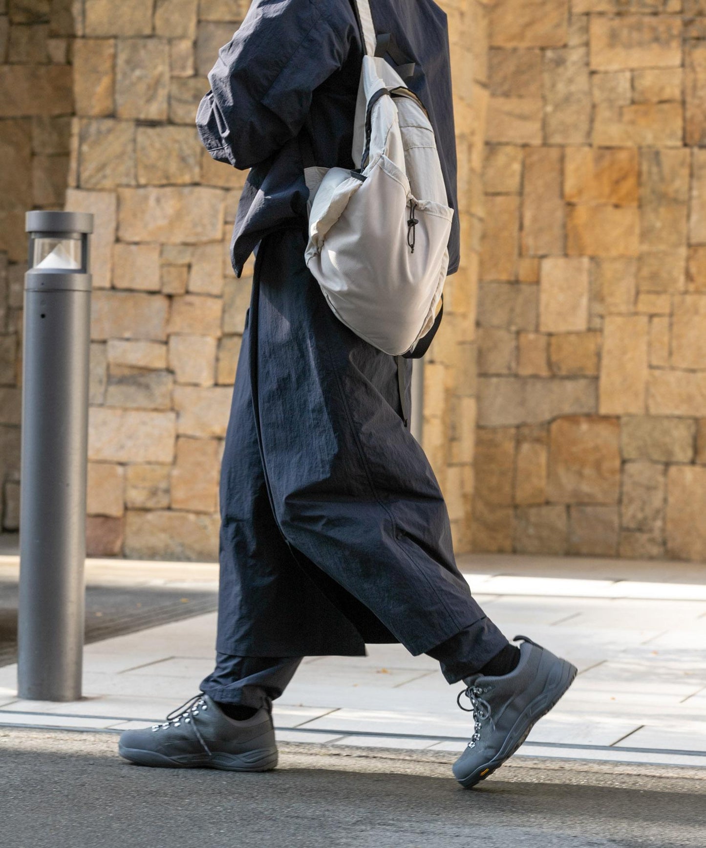 UR TECH尼龍塔夫綢裹身風半身裙