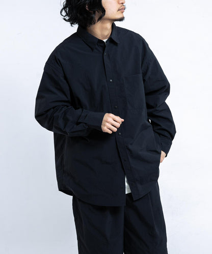 UR TECH尼龍塔夫綢長袖襯衫