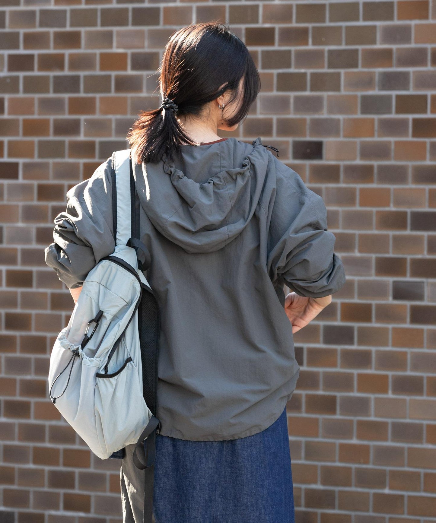 UR TECH尼龍塔夫綢拉鍊外套