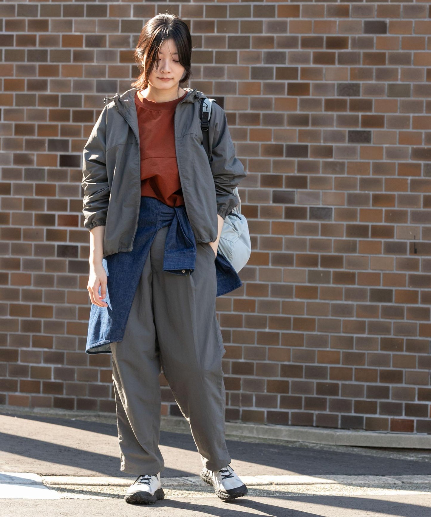 UR TECH尼龍塔夫綢拉鍊外套