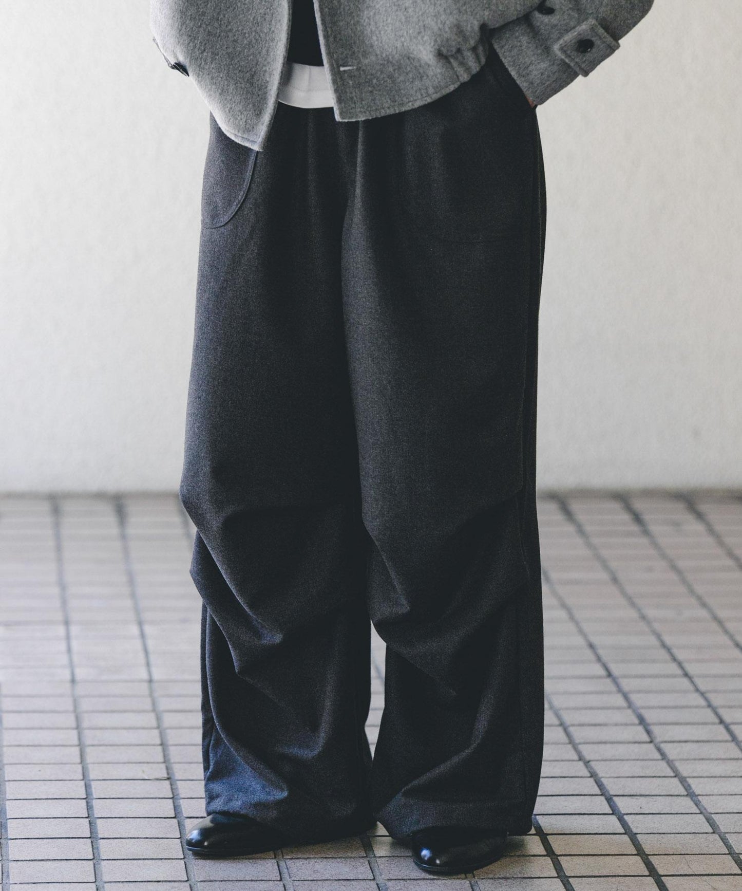 【/部分門店限定】磨毛休閒傘兵褲