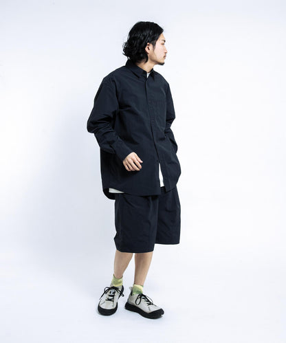 UR TECH尼龍塔夫綢長袖襯衫